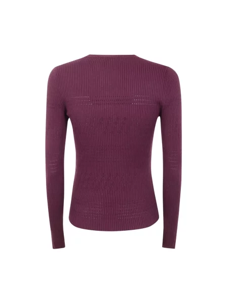 Sweter Twinset fioletowy