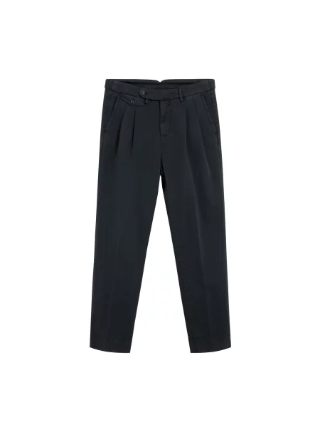 Scalpers Pantaloni cutați bleumarin