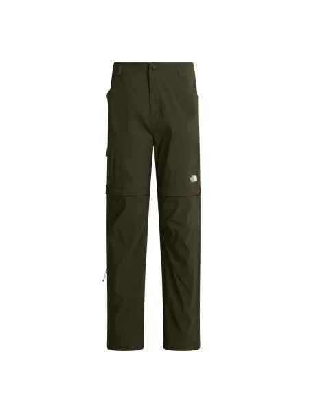 THE NORTH FACE Hlače W EXPLORATION REG STRAIGHT CONVERTIBLE P tamno zelena