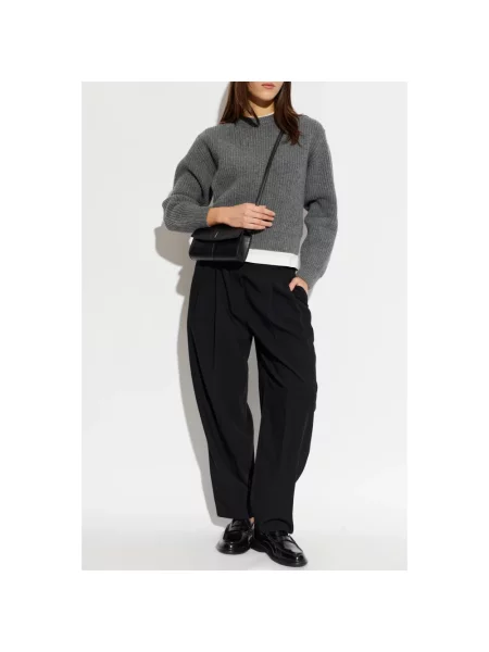 Sweter Jil Sander wełniany szary