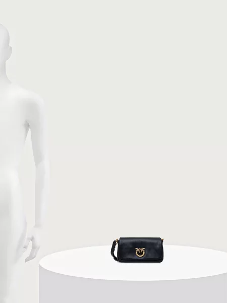 Кожаная сумка через плечо Pinko