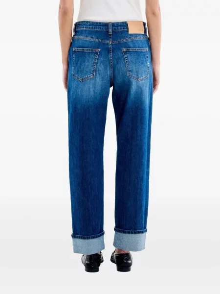Blugi mom fit Vicolo albastru