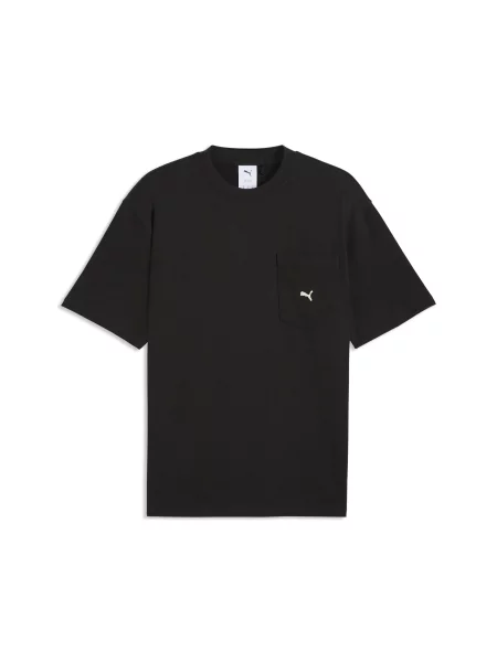 PUMA koszulka z kieszenią Select Essentials Akcesoria S czarny