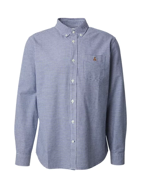 GAP Cămașă BRANNAN albastru închis alb