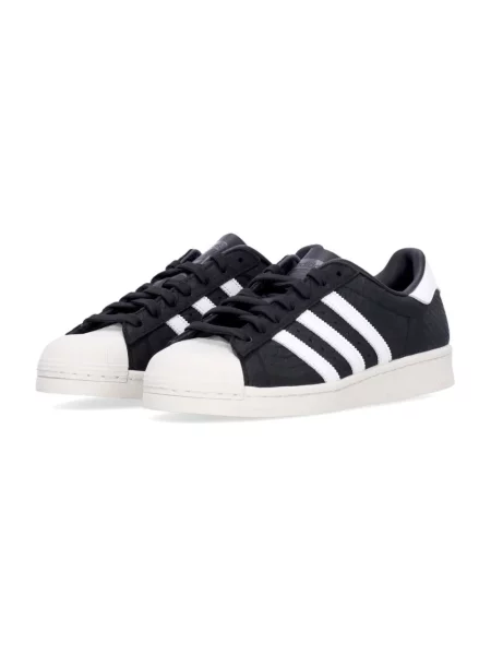 Sneakersy Adidas skórzane czarne