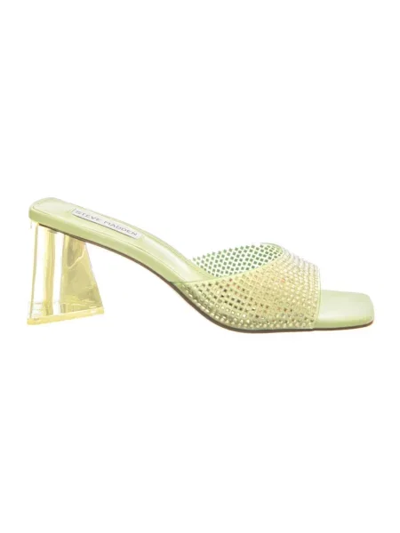 Klapki Steve Madden zielone
