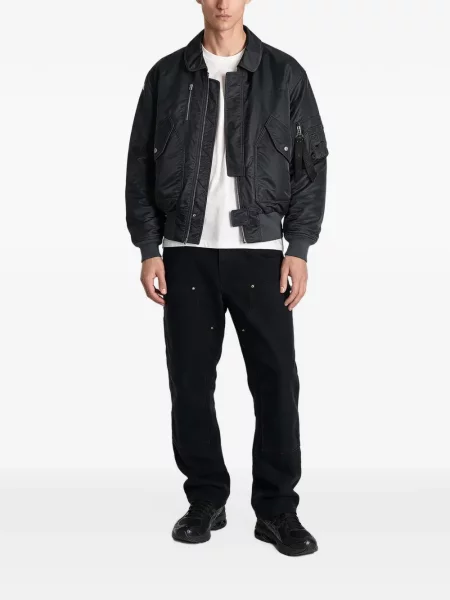 Μπουφάν bomber Alpha Industries μαύρο