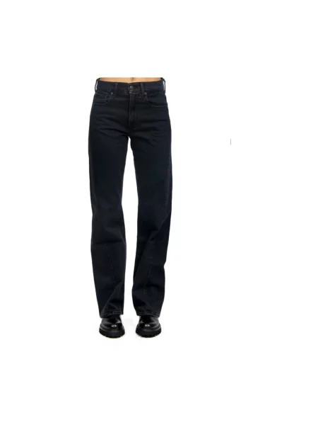 Jeansy 7 For All Mankind czarne