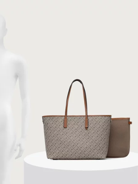 Tommy Hilfiger шопинг чанта дамска бежово