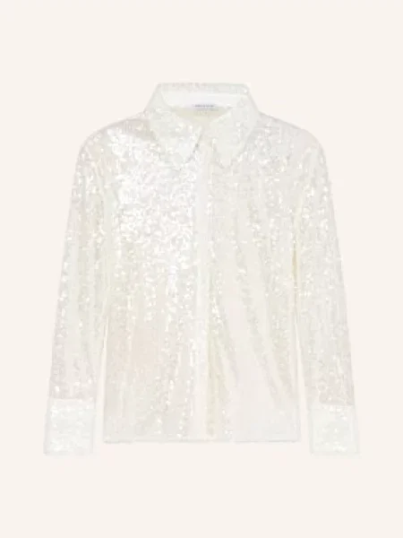 Mrs & Hugs Koszula Z Cekinami weiss