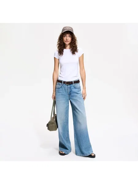 Reserved Baggy fit farmer kék