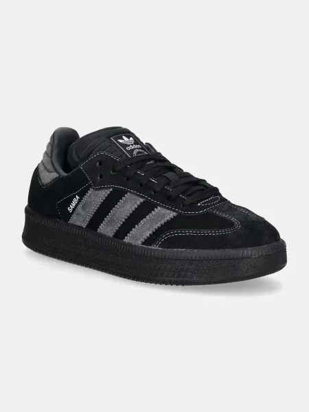 Σουέτ αθλητικά παπούτσια adidas Originals Samba XLG μαύρο