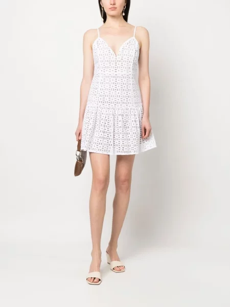 Kostiumas mini mini suknelė Michael Kors balta