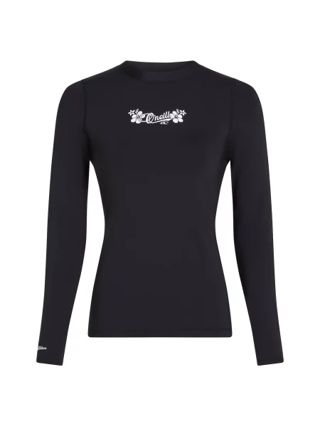 O'NEILL Tricou funcțional Skins negru alb