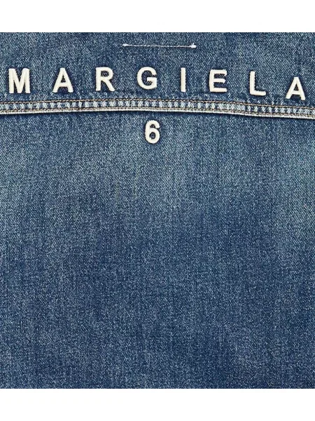 Παλτό Mm6 Maison Margiela μπλε