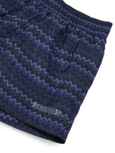 Kąpielówki dziecięce Missoni niebieskie