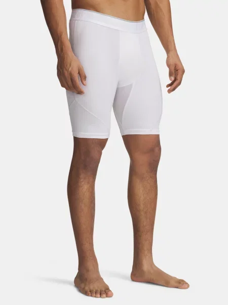 Pantaloni scurți de sport Under Armour alb