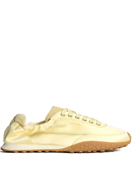 Sneakerși Hoff cu șireturi din dantelă galben