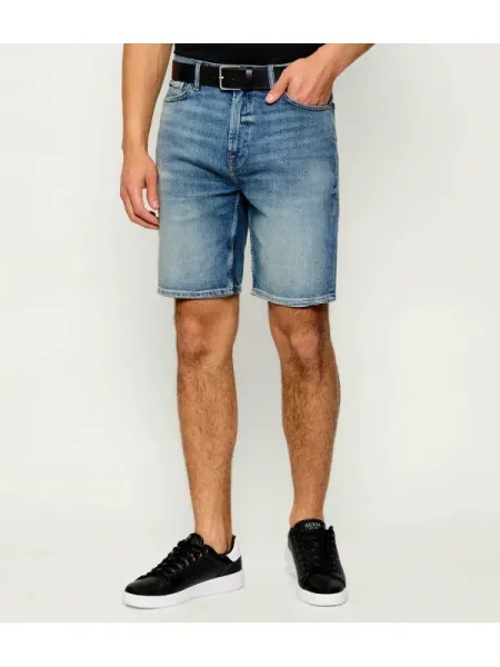 GUESS De blugi pantaloni scurți RODEO albastru