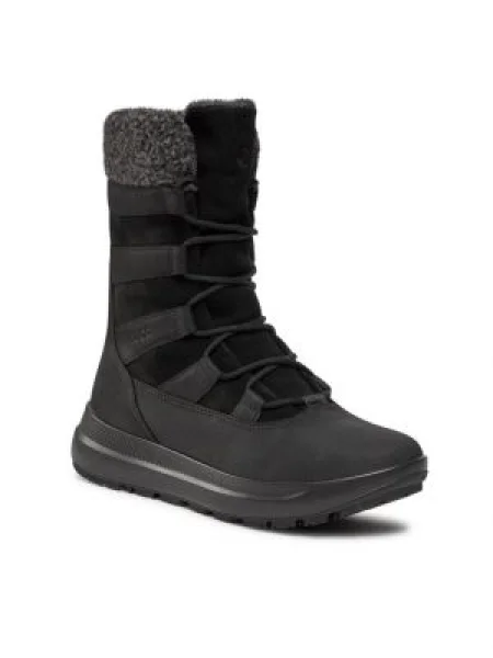 ECCO Členková obuv Solice Waterproof čierna