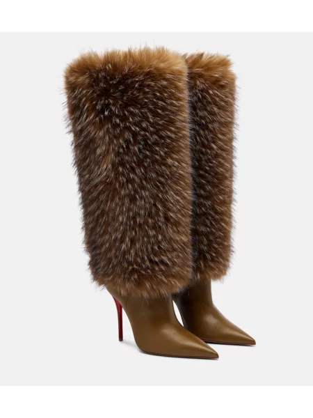 Cizme Christian Louboutin din piele