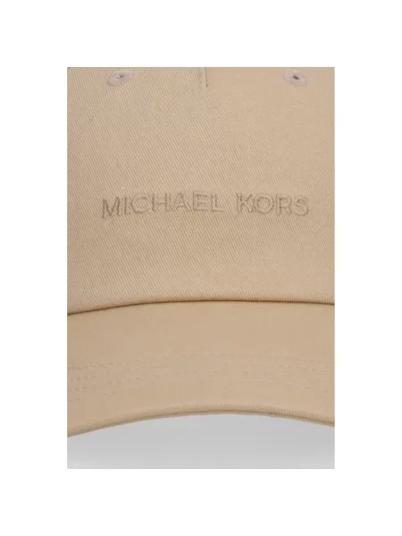 MICHAEL Michael Kors czapka z daszkiem beżowa