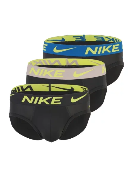NIKE Underwear Spodnje hlačke modra / greige / jabolko črna