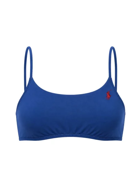 Polo Ralph Lauren biustonosz kąpielowy niebieski