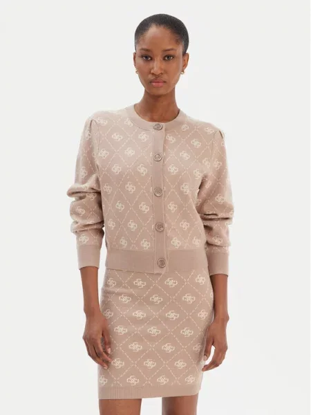 Guess Pletena jopica bež