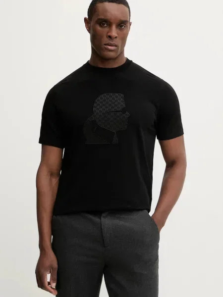 Karl Lagerfeld Tricou negru