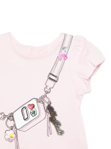 Sukienka dziecięca Marc Jacobs różowa