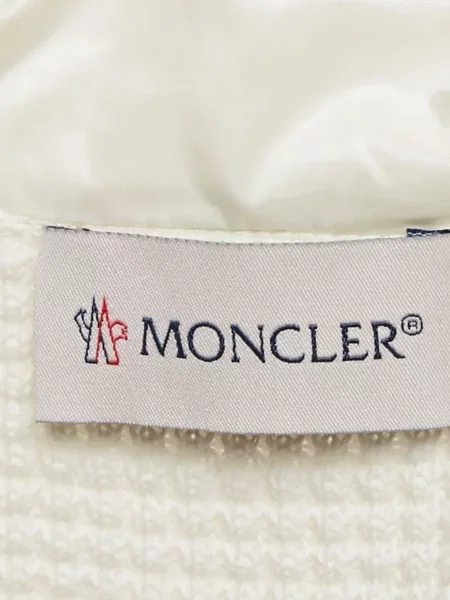 Geacă Moncler cu imagine alb