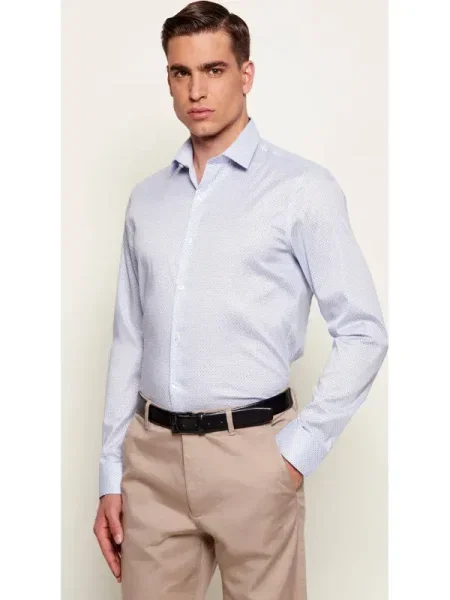 Calvin Klein Cămașă | stretch albastru