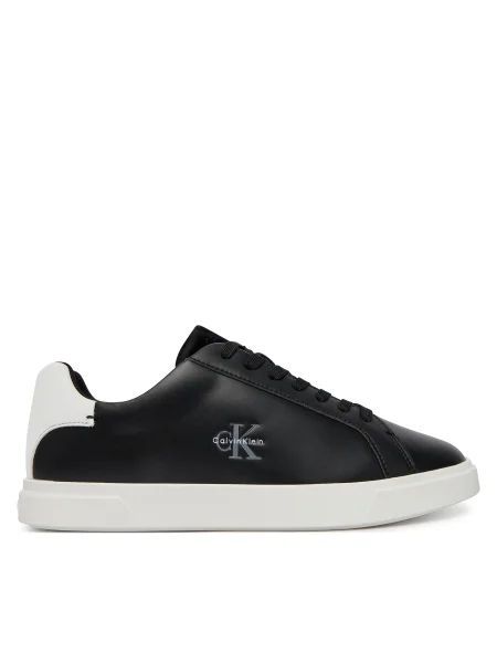 Sneakers Calvin Klein Low Pro Cups Lth Ml negru
