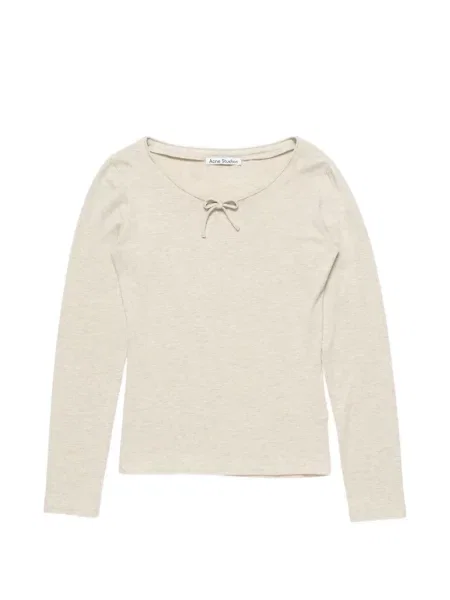 Lung tricou Acne Studios cu funde