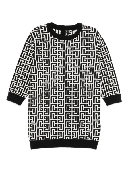 Sukienka dziecięca Balmain czarna