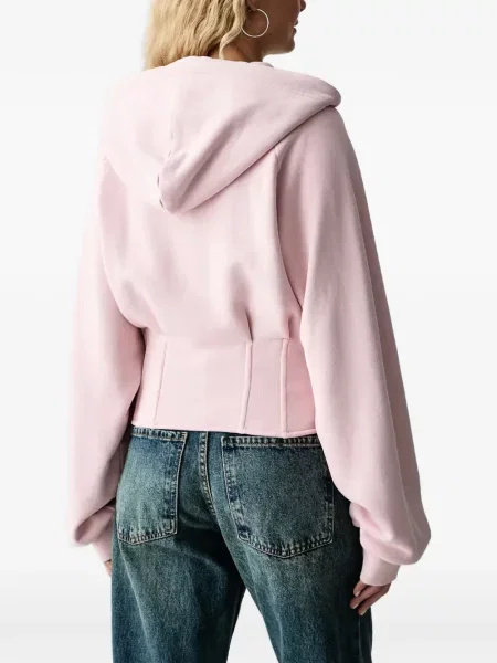 Bluza z kapturem Miss Sixty różowa