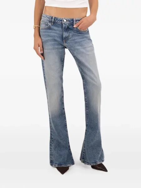 Lepršave traperice Icon Denim lepršave plava