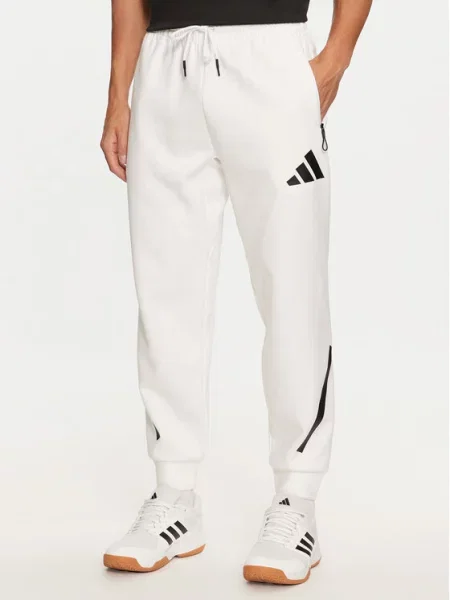 Παντελόνι φόρμας adidas λευκό