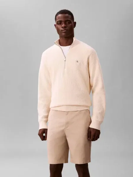 Calvin Klein Jeans Pantaloni scurți | Straight fit bej