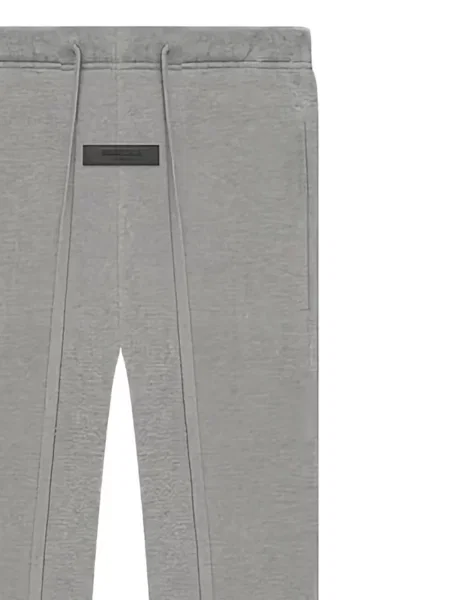 Sportske hlače Fear Of God Essentials s vezicama siva