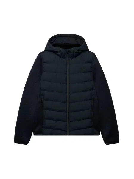 Dzianinowa kurtka Superdry niebieska