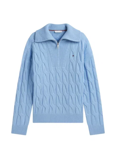 Pulover Tommy Hilfiger albastru