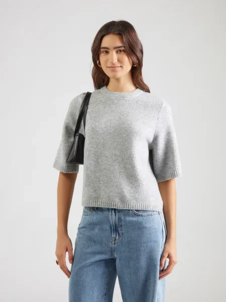 VERO MODA Pulover VMBOOM argintiu gri
