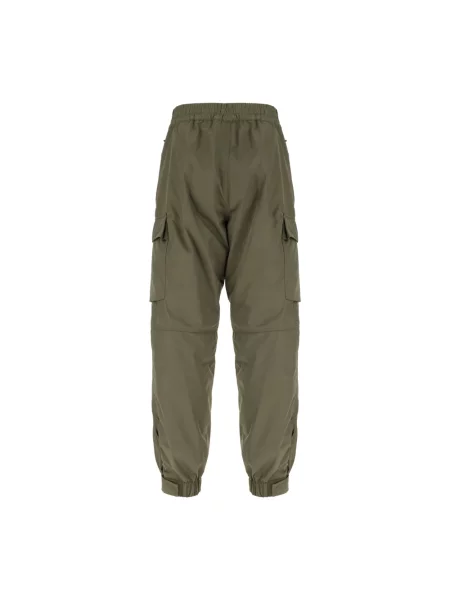 Spodnie cargo Moncler zielone