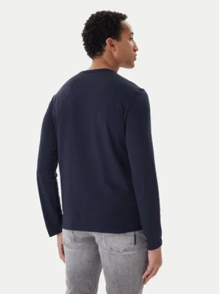 Kalhotky Emporio Armani s dlouhými rukávy červené