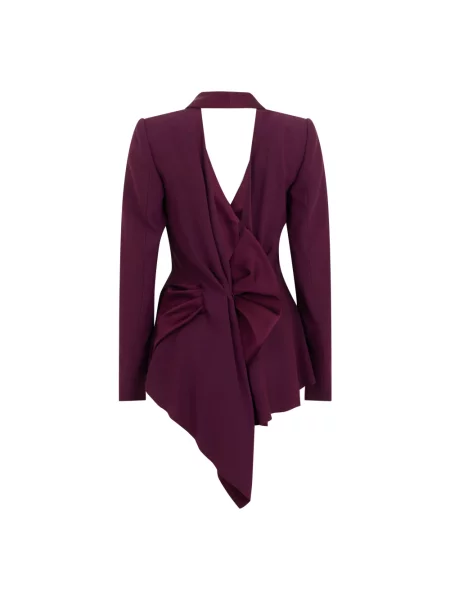 Marynarka Alberta Ferretti fioletowa