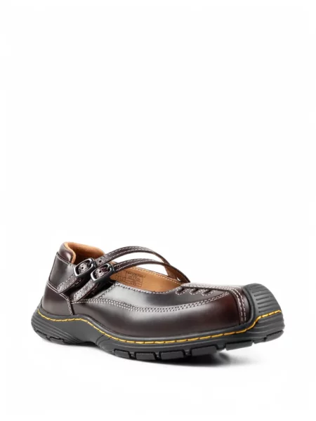 Balerini Dr. Martens cu cataramă maro
