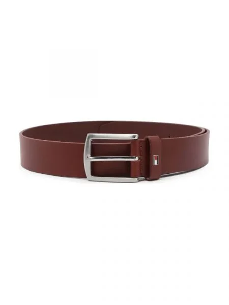 Tommy Hilfiger De piele curea NEW DENTON BELT maro