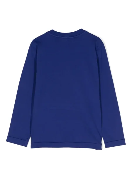 Bluza dziecięca Stone Island niebieska